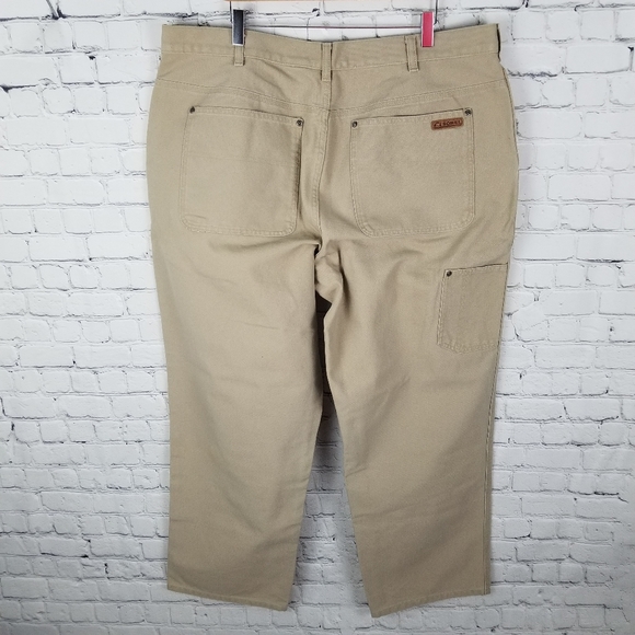 SOREL | tan denim jeans - Picture 5 of 8